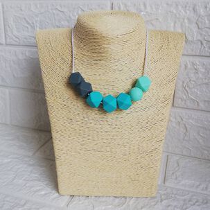 Collar De Lactancia Silicona Bebe Dentici&oacute;n Estimulacion