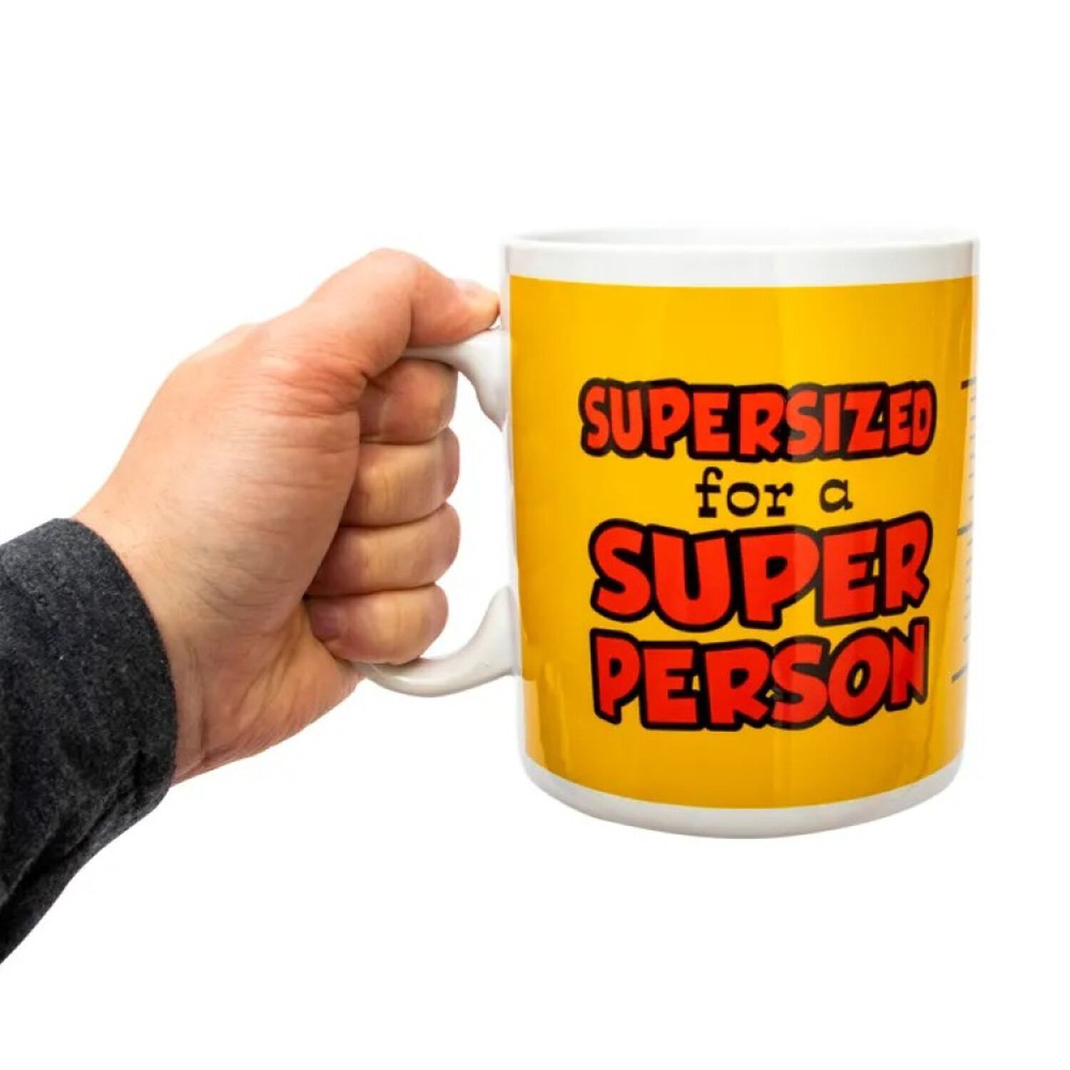 Taz&oacute;n Mug Xl Gigante Supersized Super Person 850 Ml image number 2.0