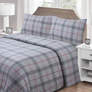 Juego De S&aacute;banas Polar Casaideal Dark / 2 Plazas