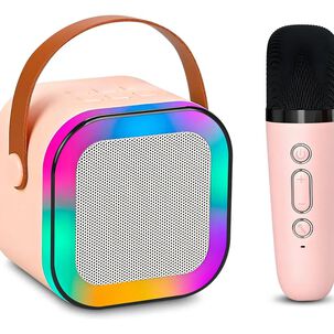 Parlante Karaoke Port&aacute;til Bluetooth Con Micr&oacute;fono K12