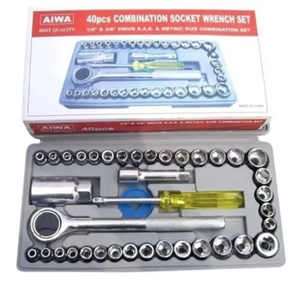 Juego De 11 Llaves Punta Corona + Caja De Dados 40 Piezas image number 3.0