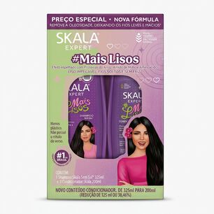 Kit Shampoo Y Acond Mais Lisos Skala Expert 650ml