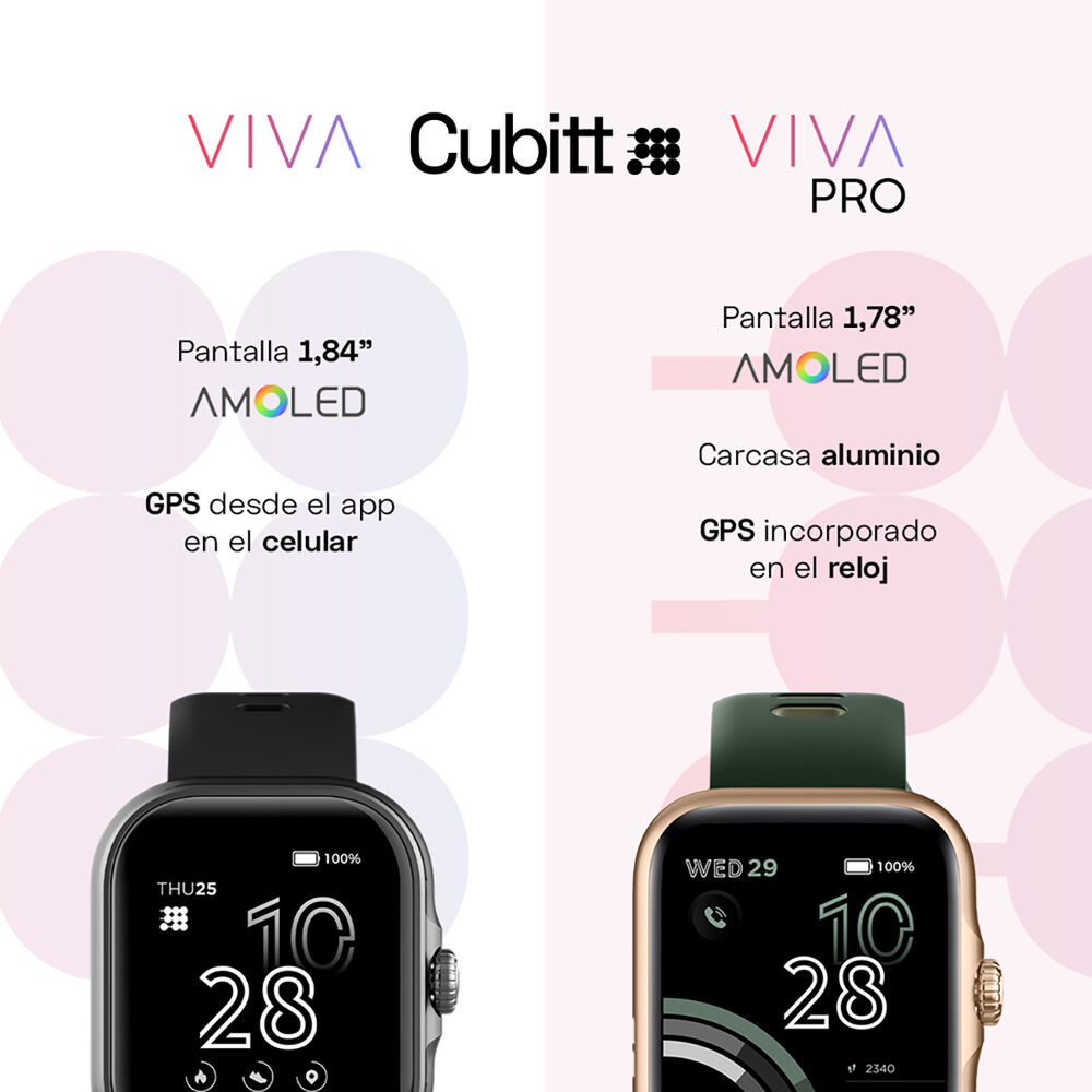 Reloj Smart Watch Cubitt Ct-vivap3 Verde image number 4.0