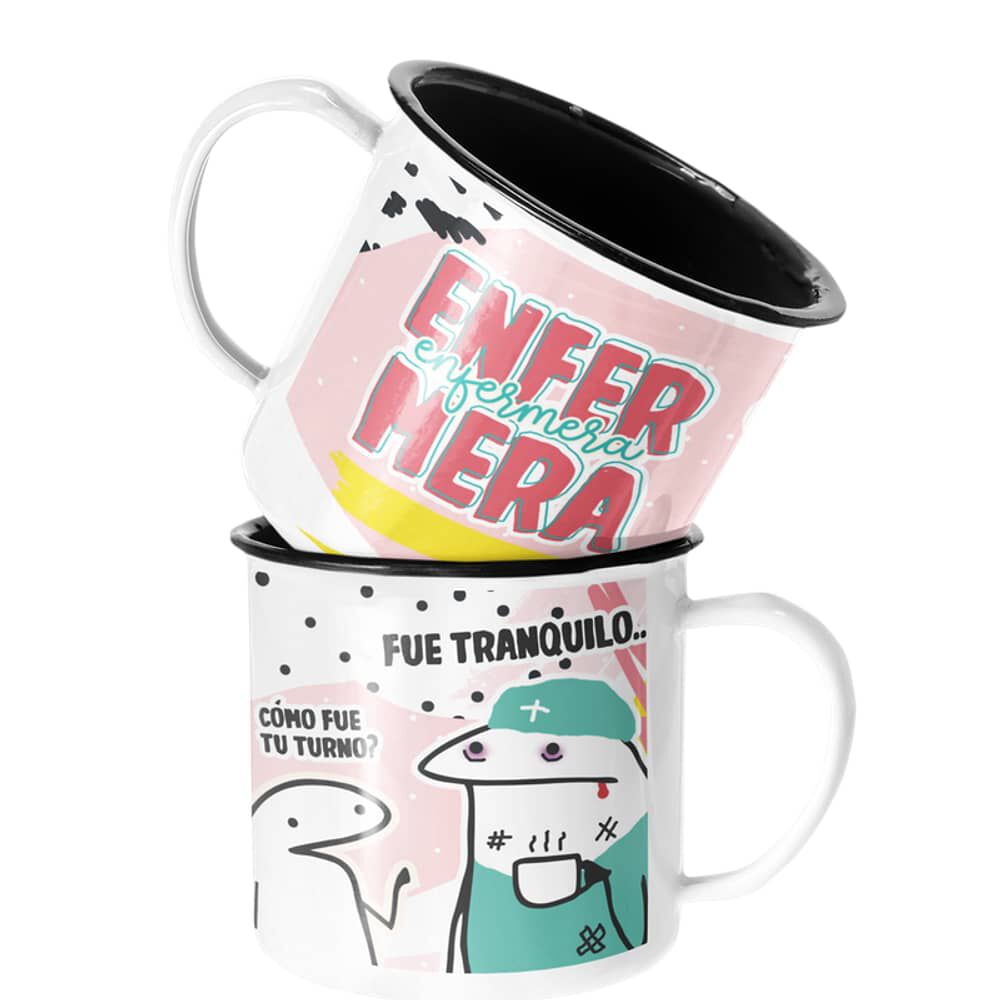 Taza Enlozada Lechera Enfermera Regalo Enfermera Profesion image number 0.0