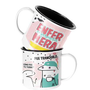 Taza Enlozada Lechera Enfermera Regalo Enfermera Profesion