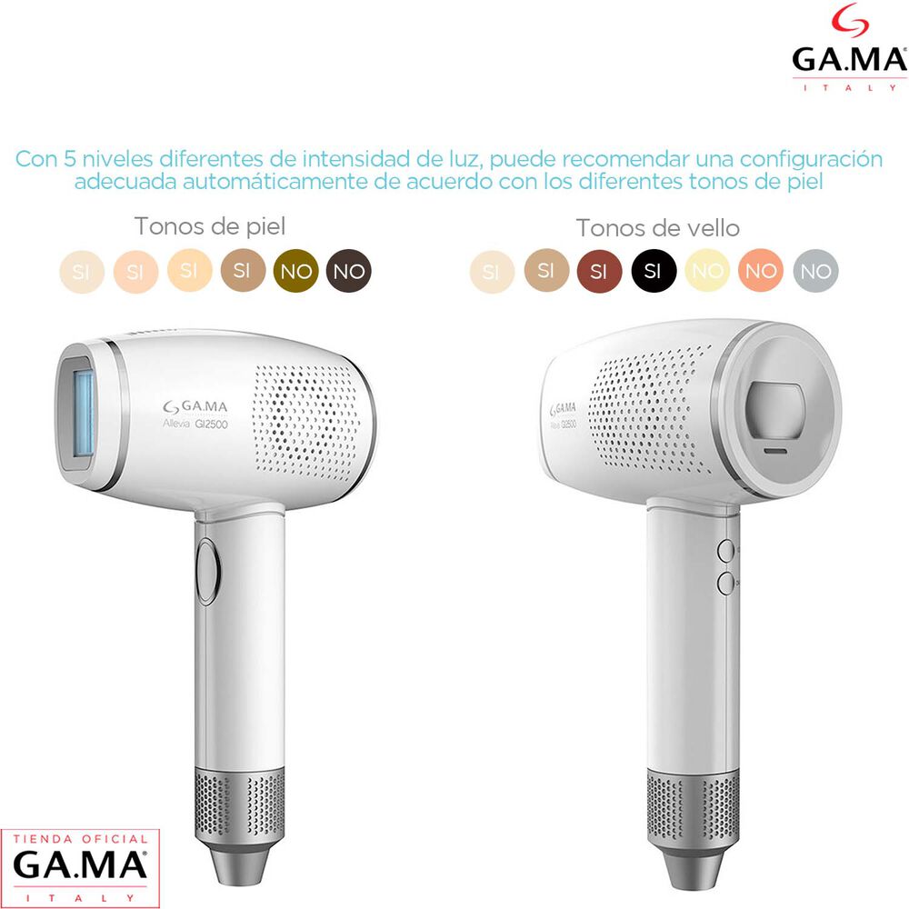 Depiladora Laser Ipl Gama Allevia Gi2500 Definifitva image number 5.0