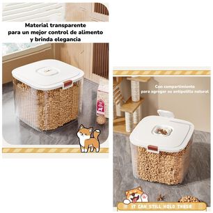 Contenedor De Alimentos Para Mascotas 30kg Fresh Lubabycas