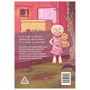 La Maldici&oacute;n De La Bruja Gonz&aacute;lez (tapa R&uacute;stica) - 31 Minutos | Libro