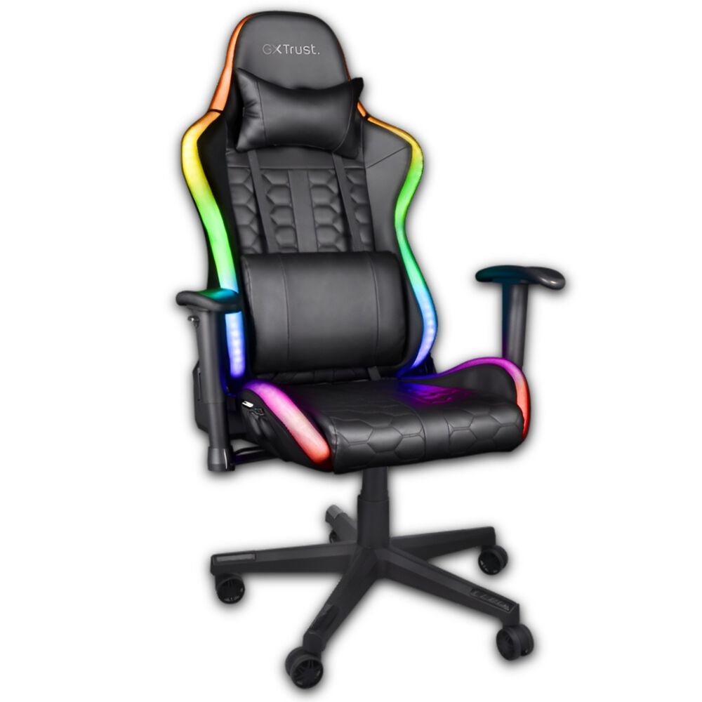 Silla Gamer Trust Rizza Full Rgb Comfort Plus Gxt 716 image number 3.0