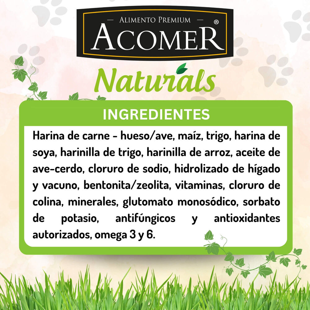 Alimento Para Perro Adulto Acomer Naturals 22kg image number 3.0