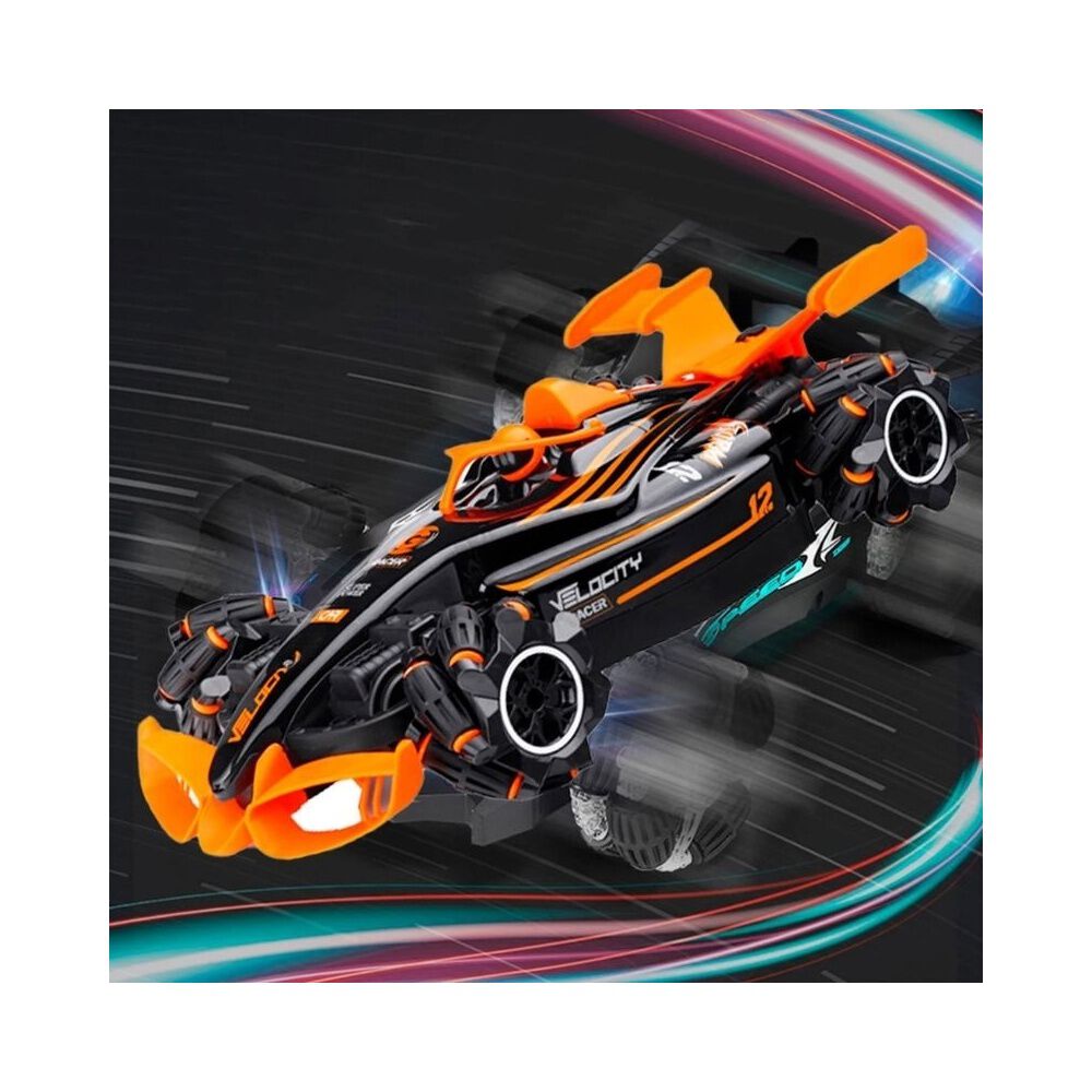 Auto F&oacute;rmula 1 Grande Control Remoto Giro 360 Humo Premium image number 2.0