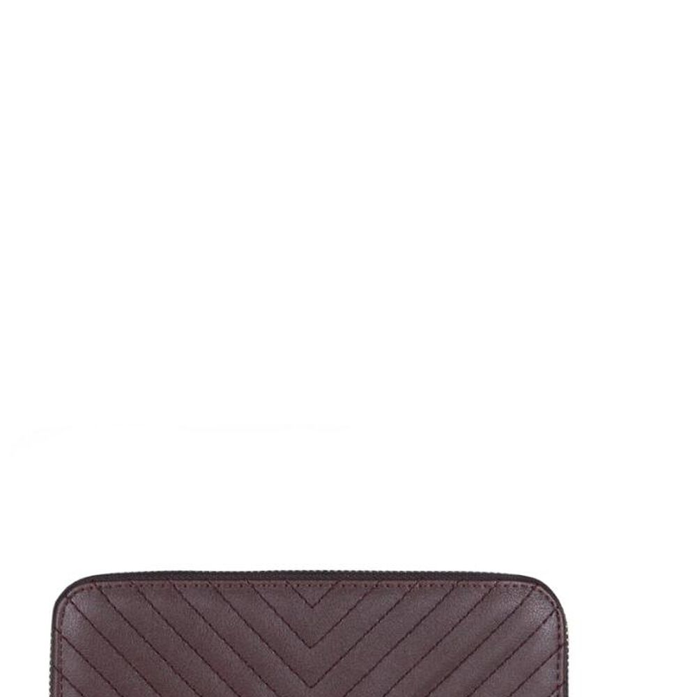 Billetera De Mujer Petunia Café Carven image number 2.0