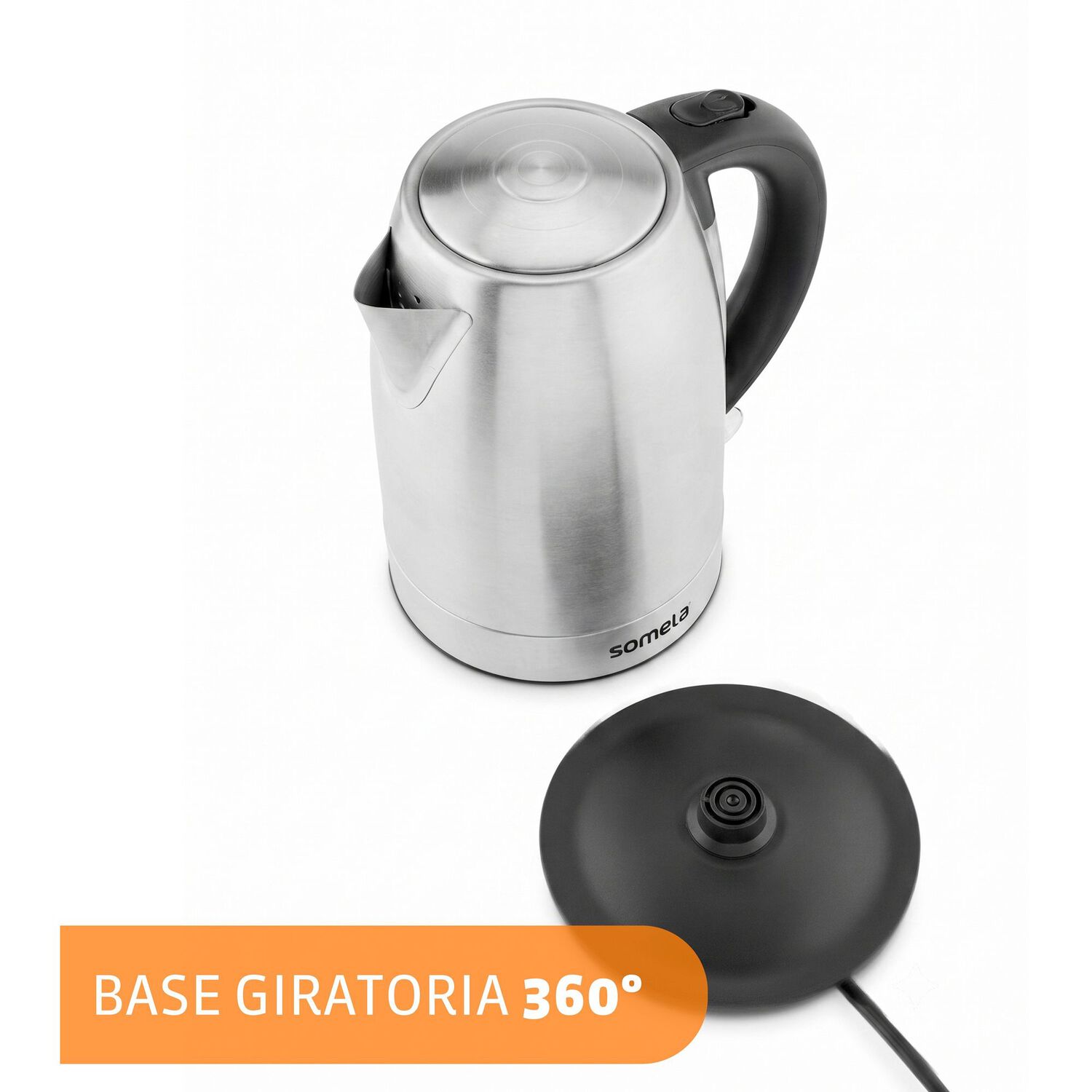 Hervidor Somela He1725 Inoxboil / 1.7 Litros / 2200 Watts image number 5.0