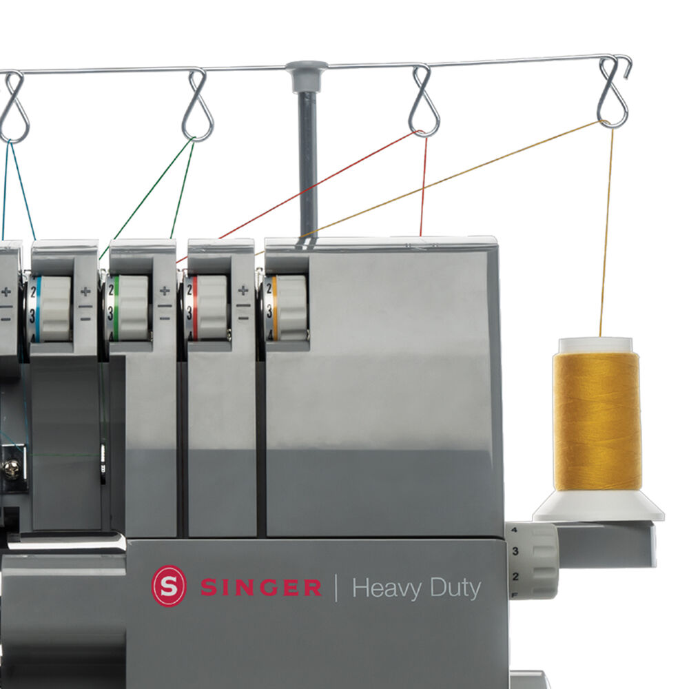 Máquina Overlock Singer Hd0405s Heavy Duty image number 4.0