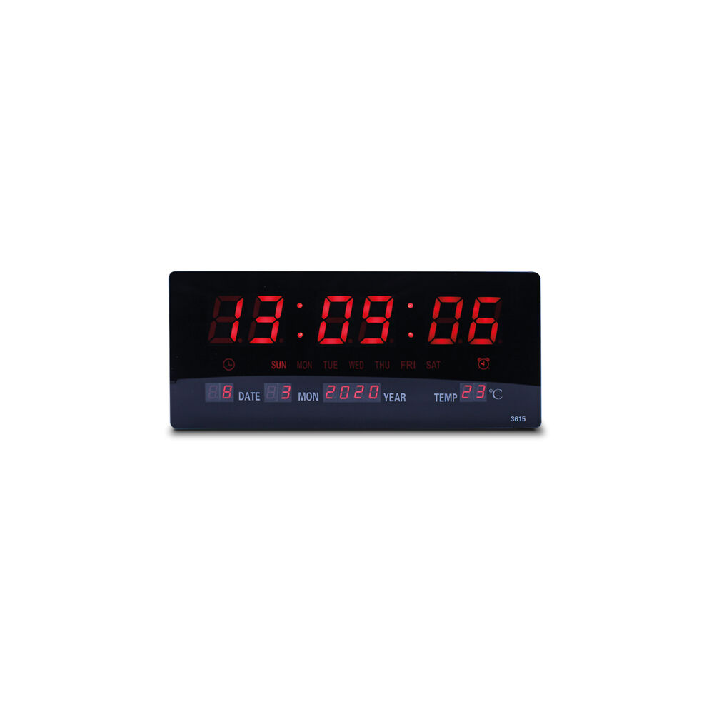 Reloj Digital Led Con Temperatura Y Calendario - Ps image number 0.0