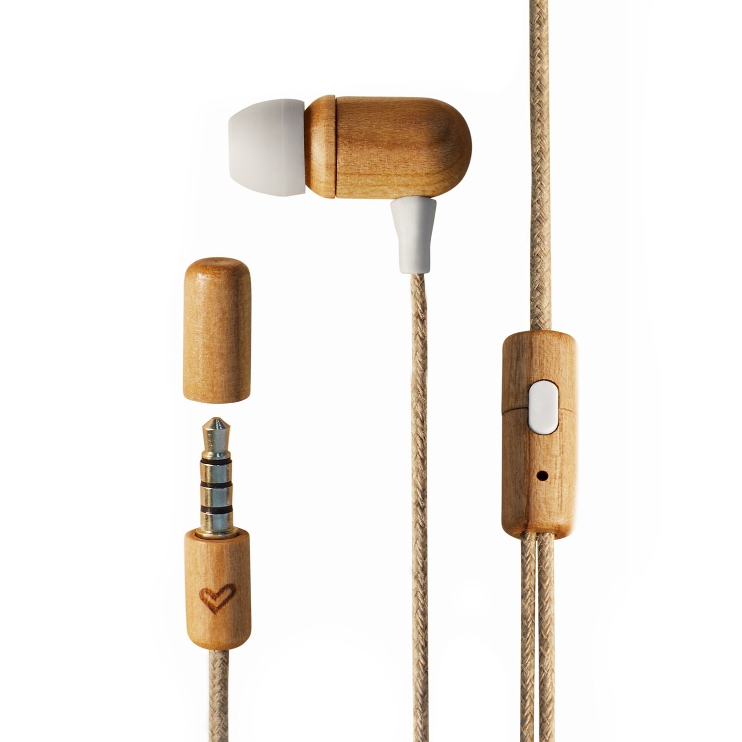 Aud&iacute;fonos De Madera Energy Sistem Eco Cherry Wood Jack 3.5mm image number 2.0