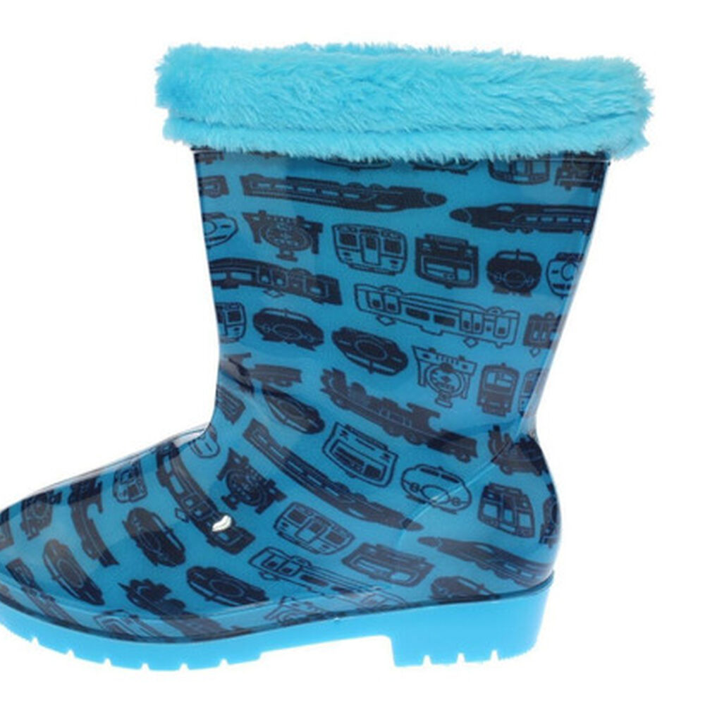 Bota Lluvia Azul Via Franca Art: 32805330761blue image number 7.0