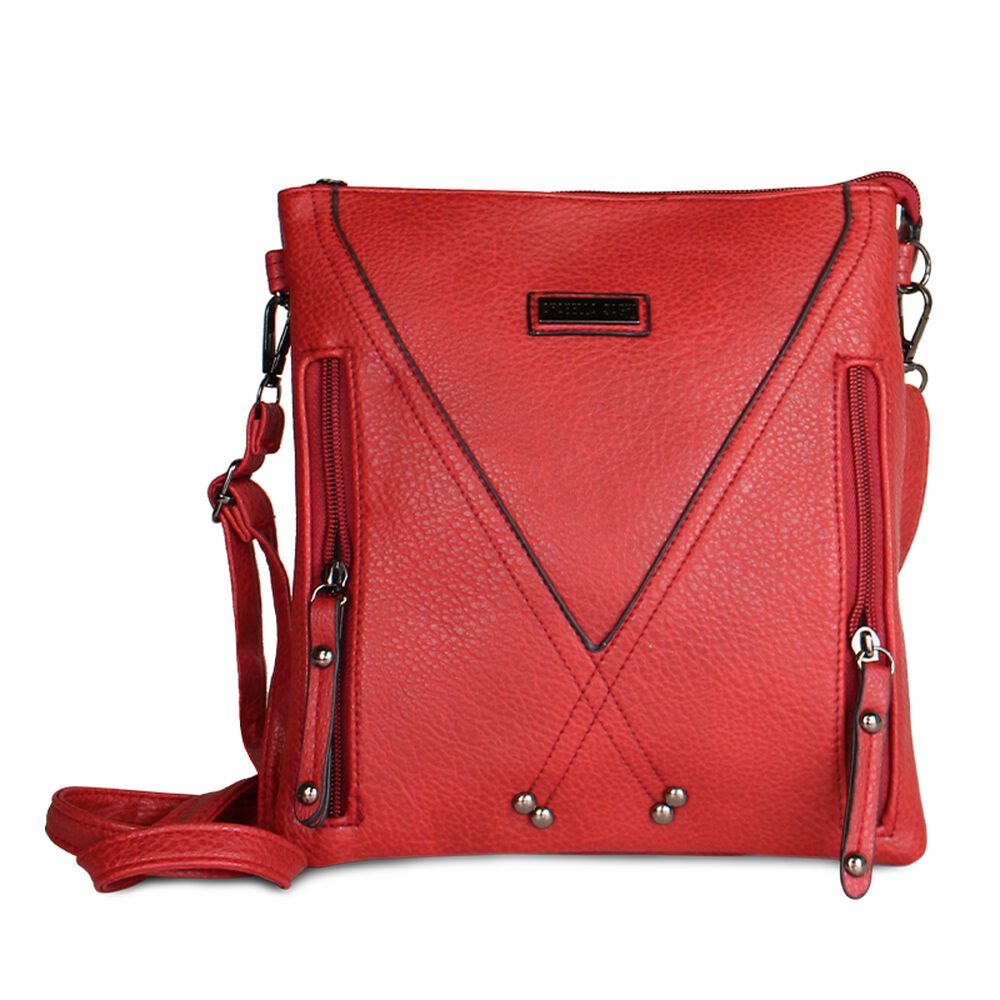 Cartera Bandolera Pascal Roja Anabella Sachi image number 3.0