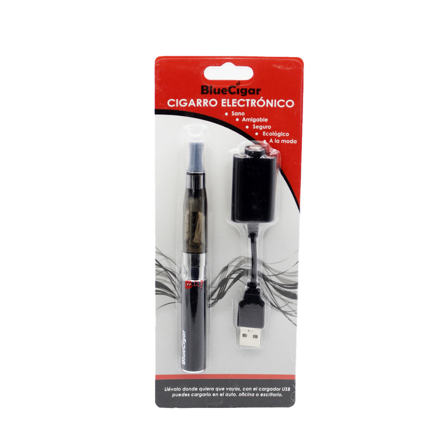 Vaporizador Electr&oacute;nico Con Cargador Color Negro - Ps image number 1.0
