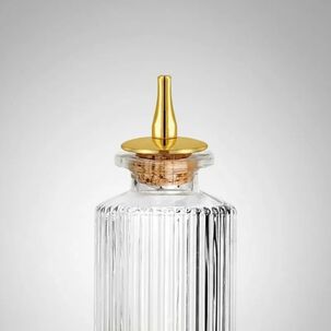 Dispensador Endulzante Vidrio - Dorado 01