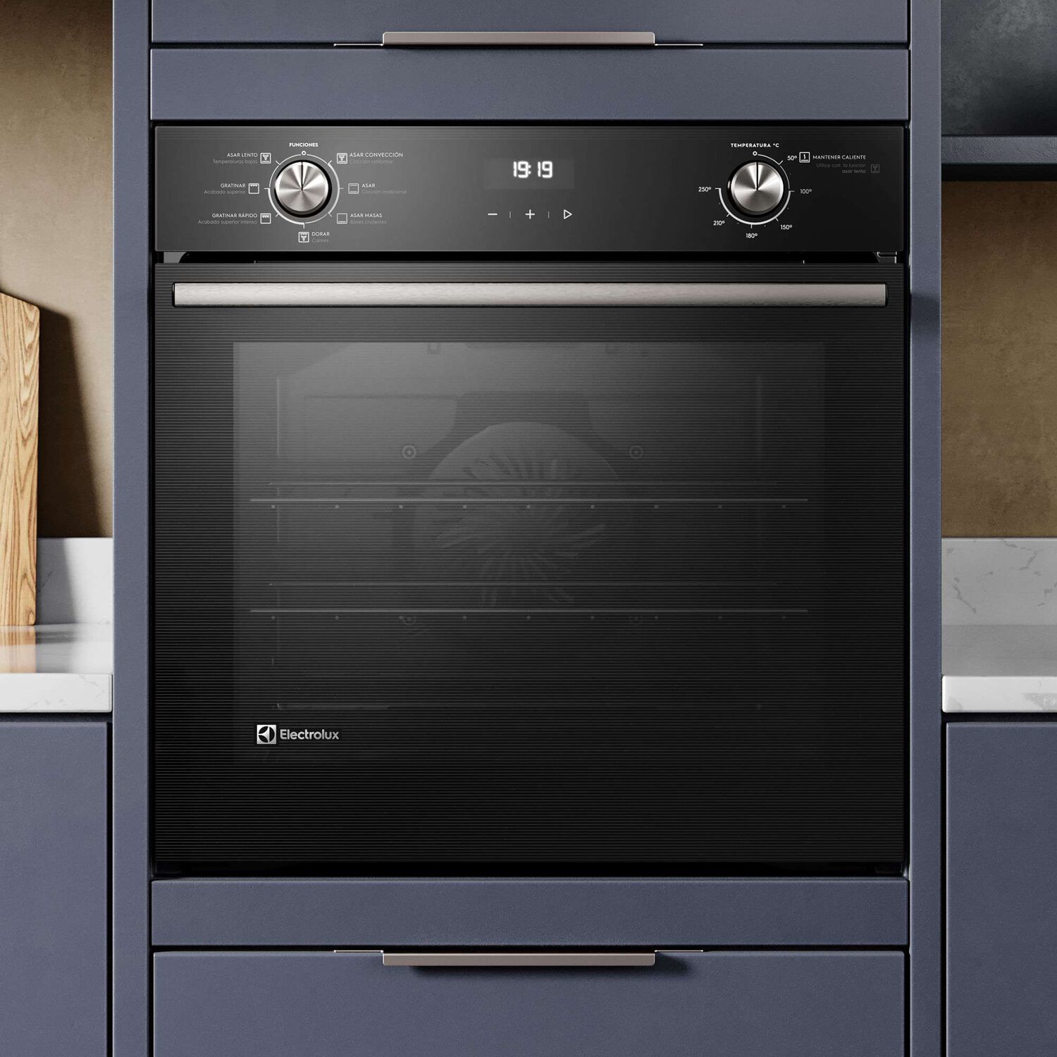 Horno Empotrable El&eacute;ctrico Electrolux 80 Litros Con Convecci&oacute;n, Perfectcook360 Y Negro (oe8eh) image number 15.0