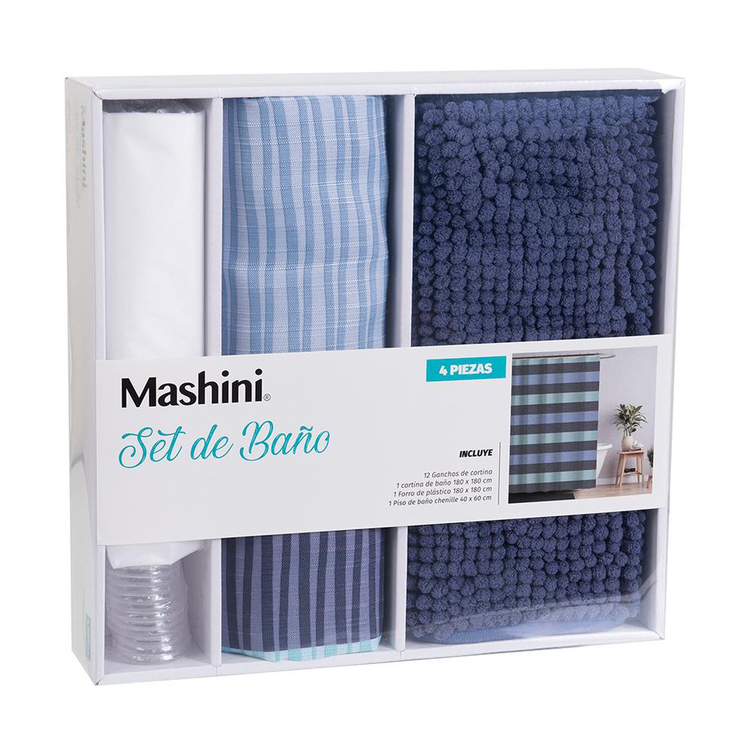 Set De Ba&ntilde;o Mashini Busia image number 2.0