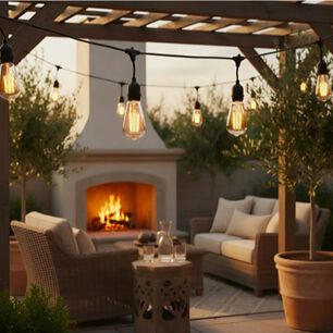 Guirnalda Terraza Ampolletas 10 Mtr