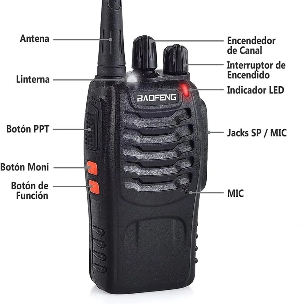 Radio Uhf Bf-888s Baofeng image number 6.0