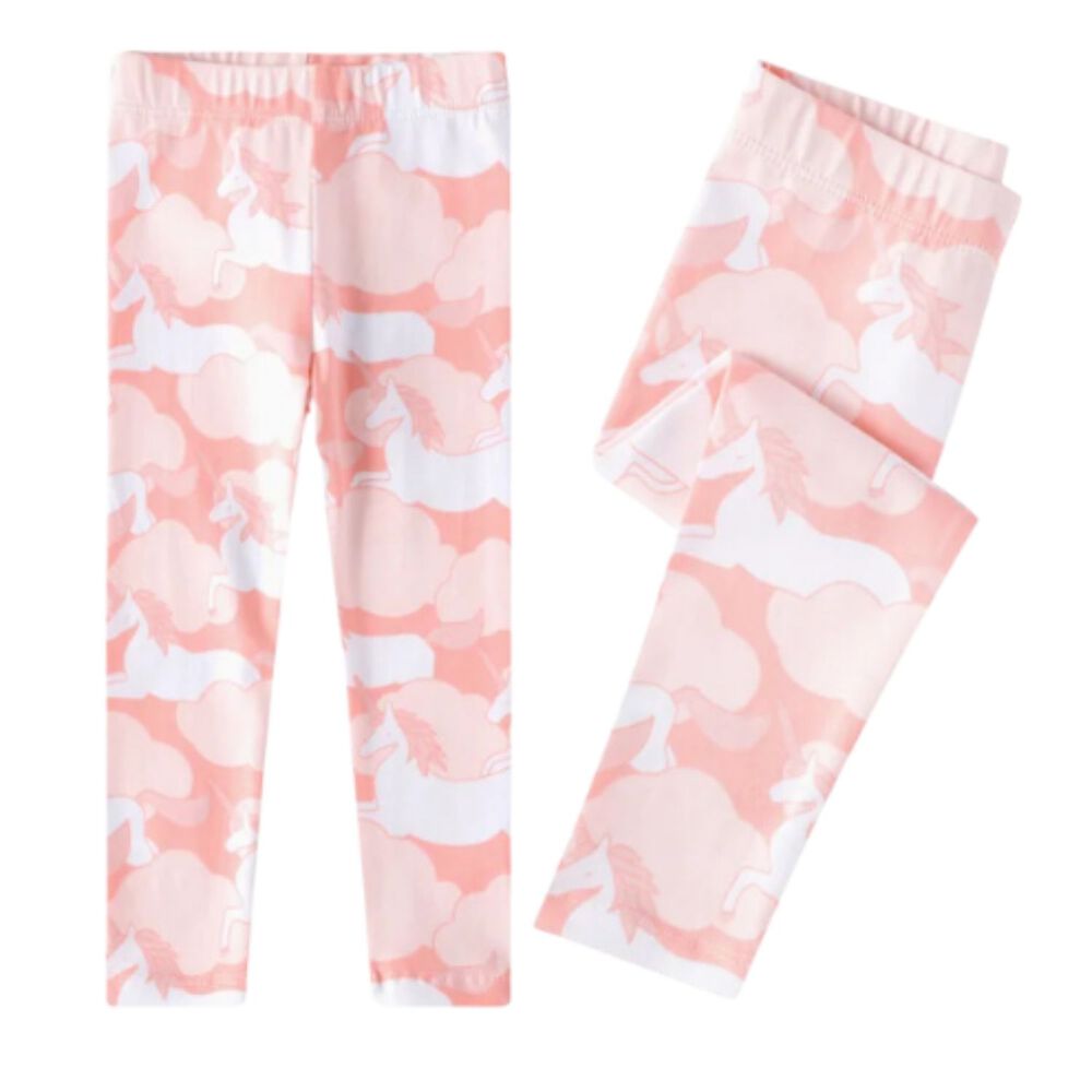 Calzas Niña Unicornio Nubes Rosa Jump Kids 100% Algodón image number 0.0