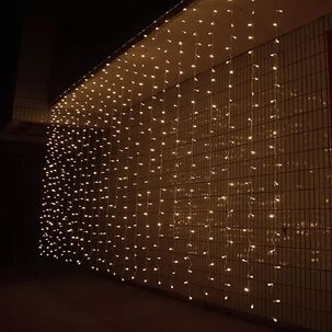 Cascada De Luces Led Decorativas - 3 Unidades