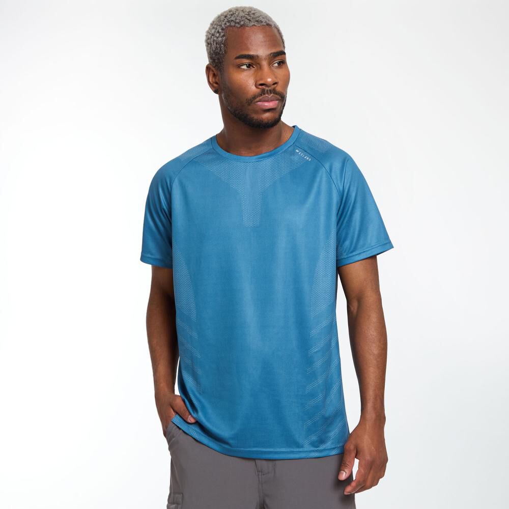 Polera Deportiva Manga Corta Hombre Wetland image number 0.0