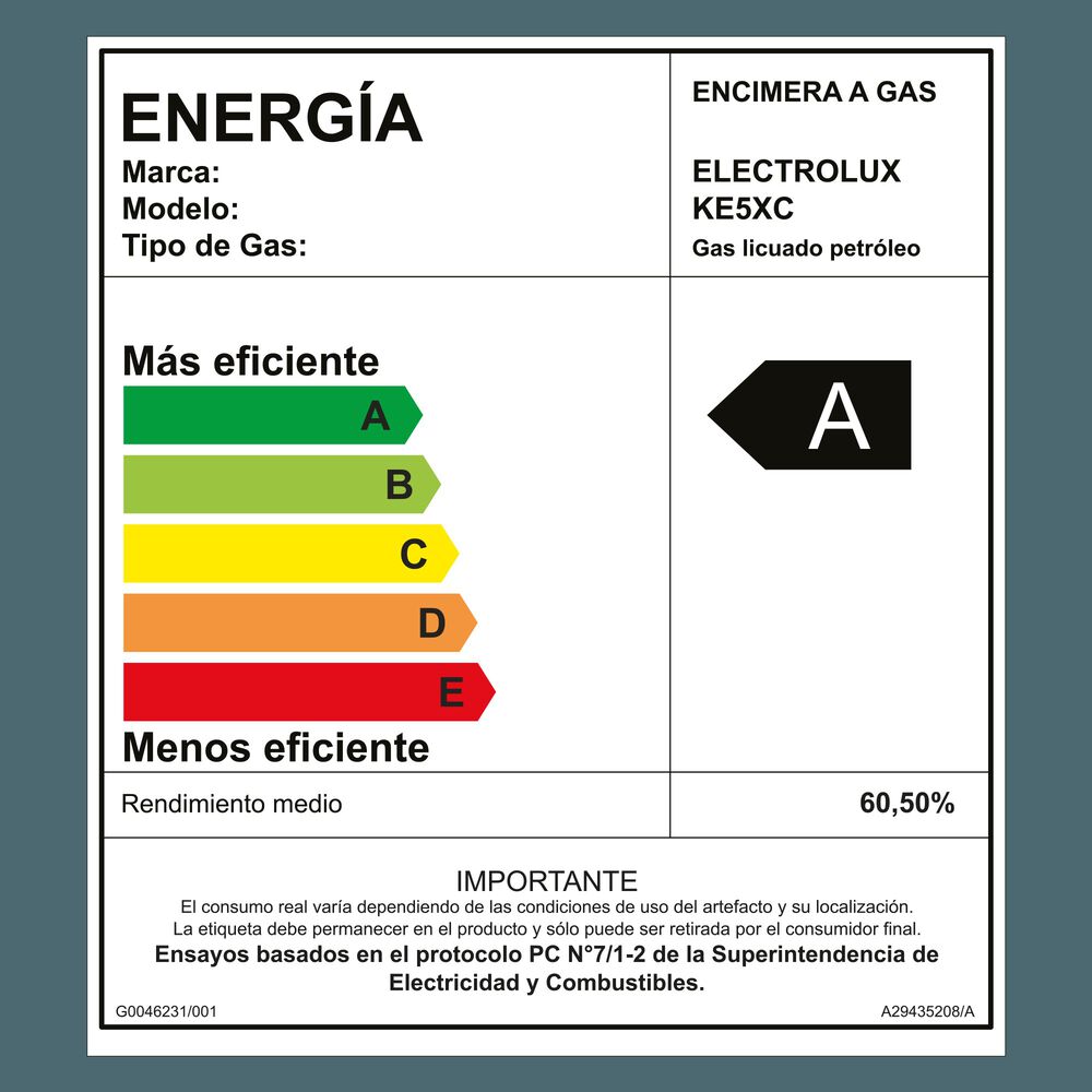 Encimera A Gas 5 Platos Experience Multi Llama Ke5xc Inox image number 13.0