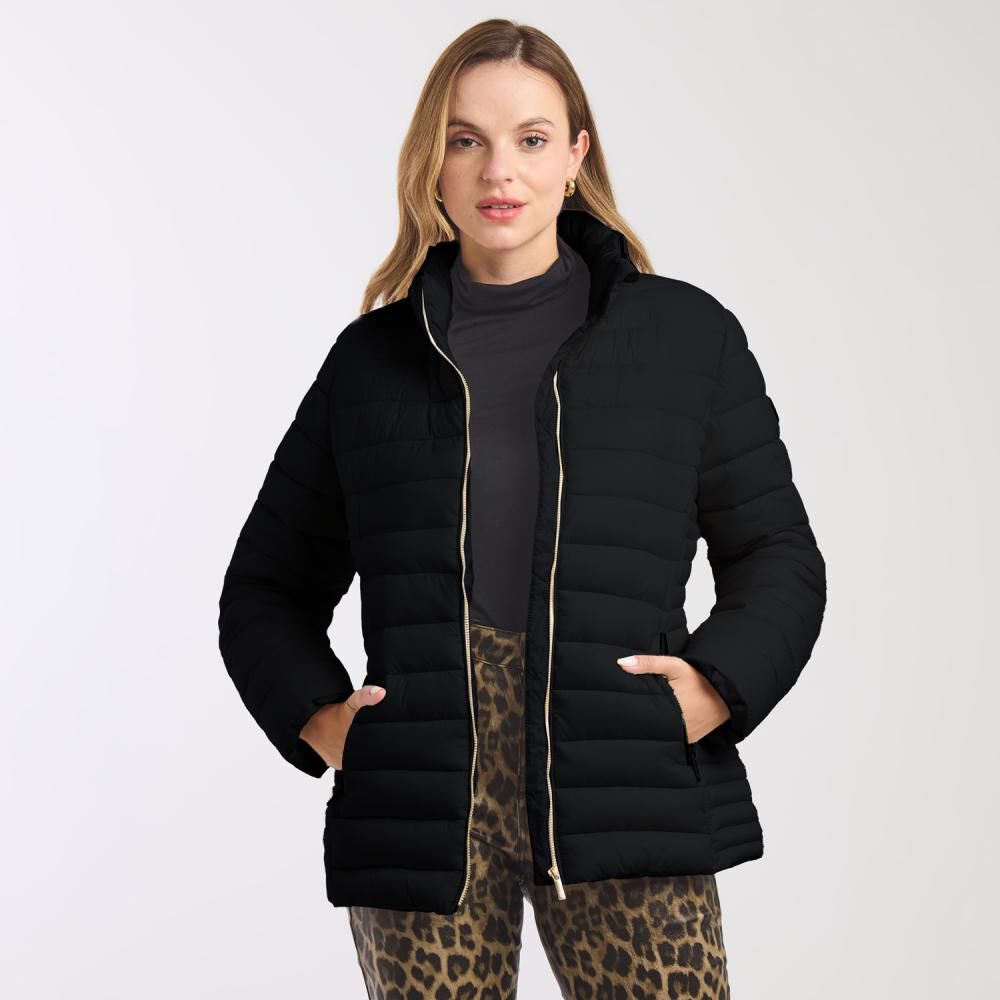 Parka Fashion Regular Cuello Alto Mujer Kimera image number 0.0
