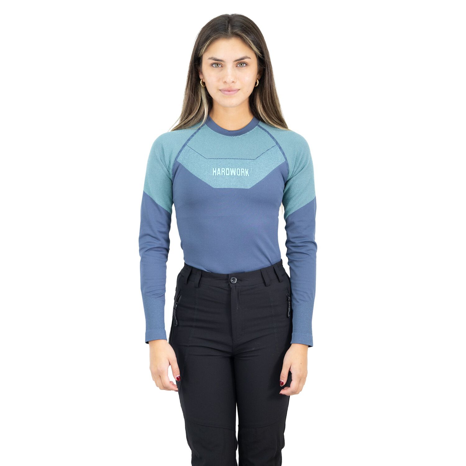 Camiseta Primera Capa Hw Ecopper Mujer Blue image number 0.0