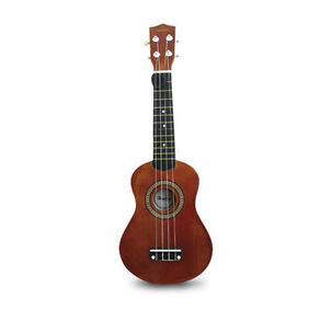 Ukulele 21 Pulgadas Con Funda Y Uñeta Color Brown - Ps