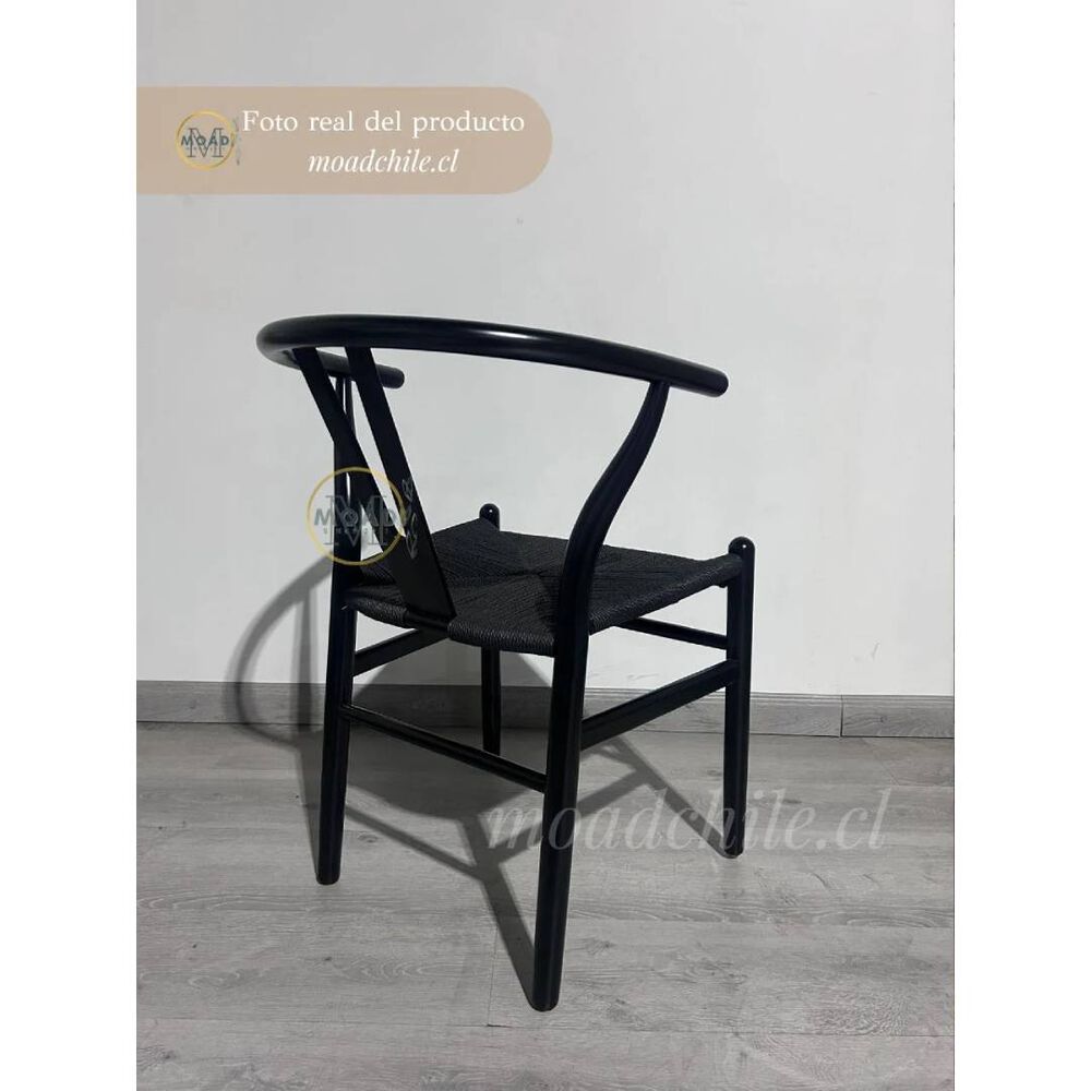 Pack 2 Sillas Wishbone Madera image number 2.0