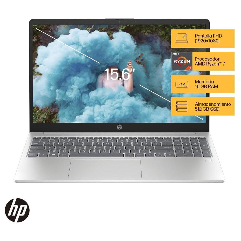 Notebook 15,6" HP 15-FC0022LA / AMD Ryzen 7 / 16 GB RAM / 512 GB SSD image number 7.0