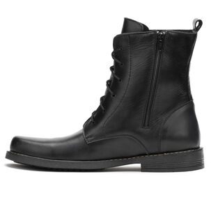 Bota Cuero Angol Negro Barrientos