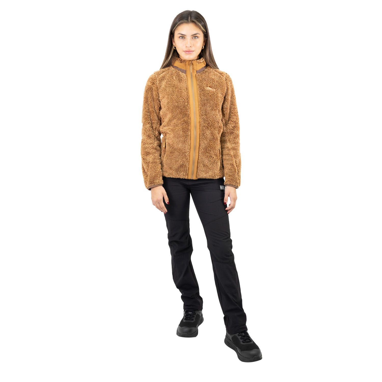 Chiporro Hw Shaggy Mujer Camel image number 2.0