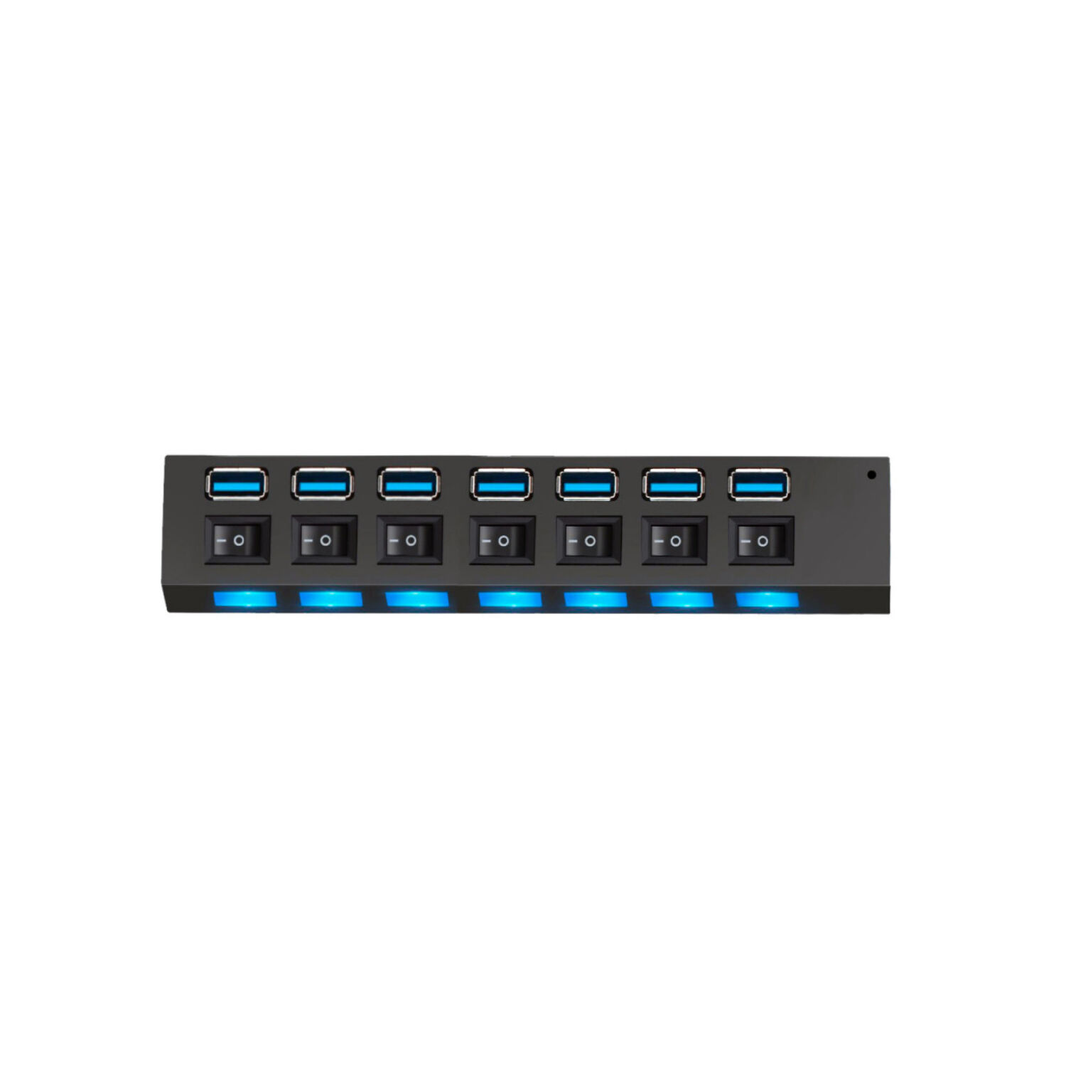 Hub Usb 7 Puertos Con Interruptores Independientes - Ps image number 0.0