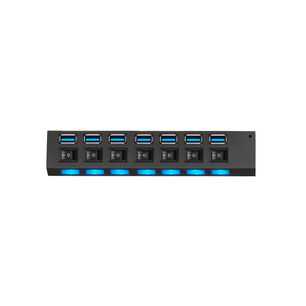 Hub Usb 7 Puertos Con Interruptores Independientes - Ps