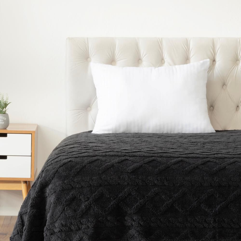 Frazada Sherpa Azhome Jacquard / 1.5 Plazas image number 0.0
