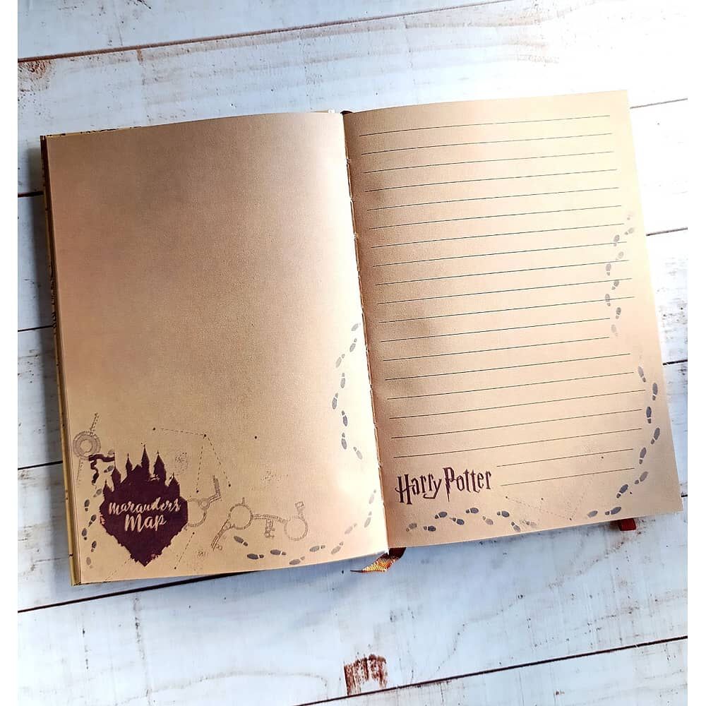 Libreta Agenda Harry Potter Mapa (the Marauders Map) image number 2.0