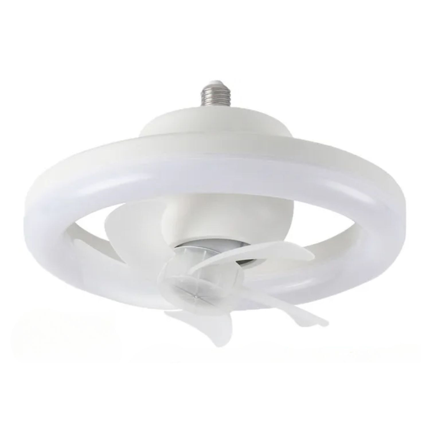 Ventilador Techo Doble Luz Rgb L&aacute;mpara Techo Led 27,5cm 16w image number 0.0