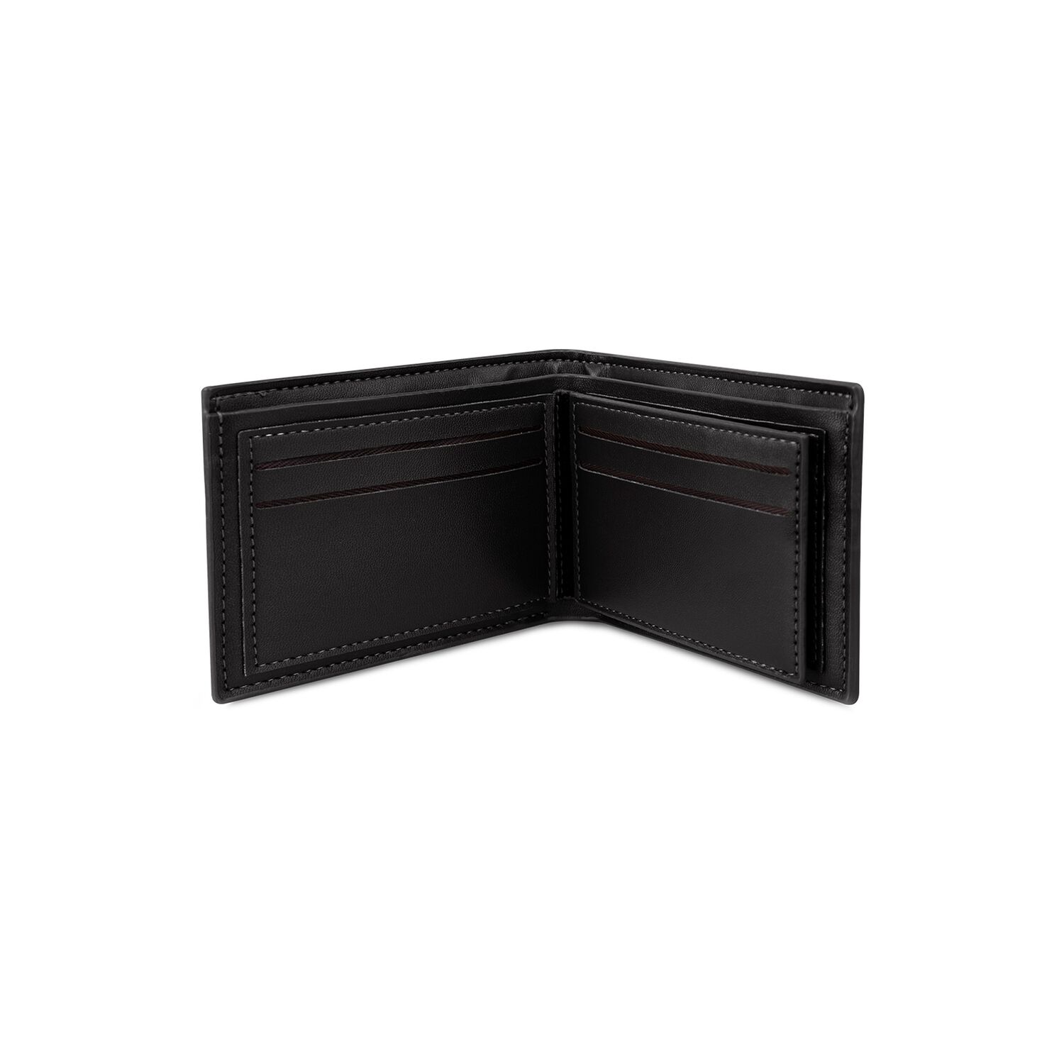 Billetera Hombre Gino Negra Con Monedero Carven Paris image number 5.0