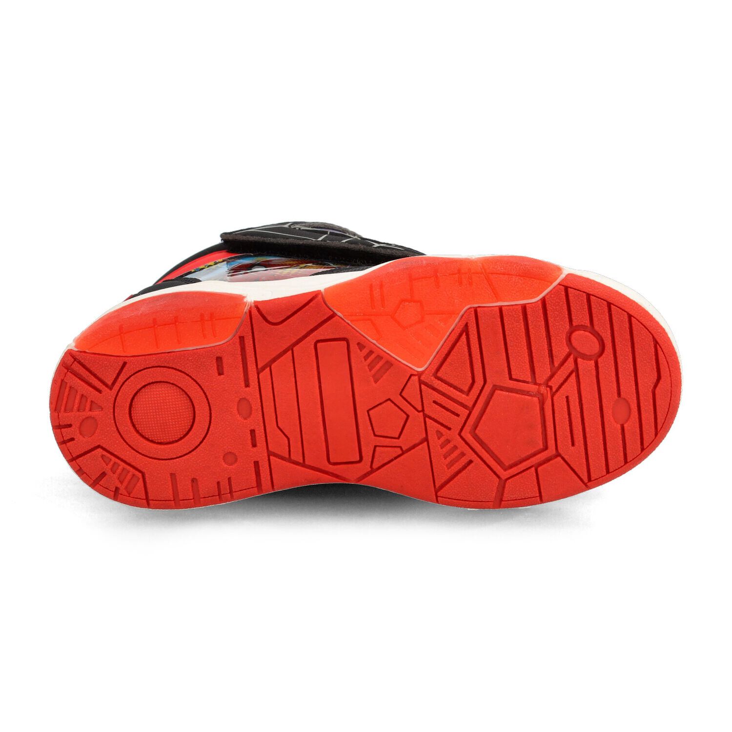 Zapatilla Ni&ntilde;o Bubblegummers Eden Negro-rojo image number 4.0