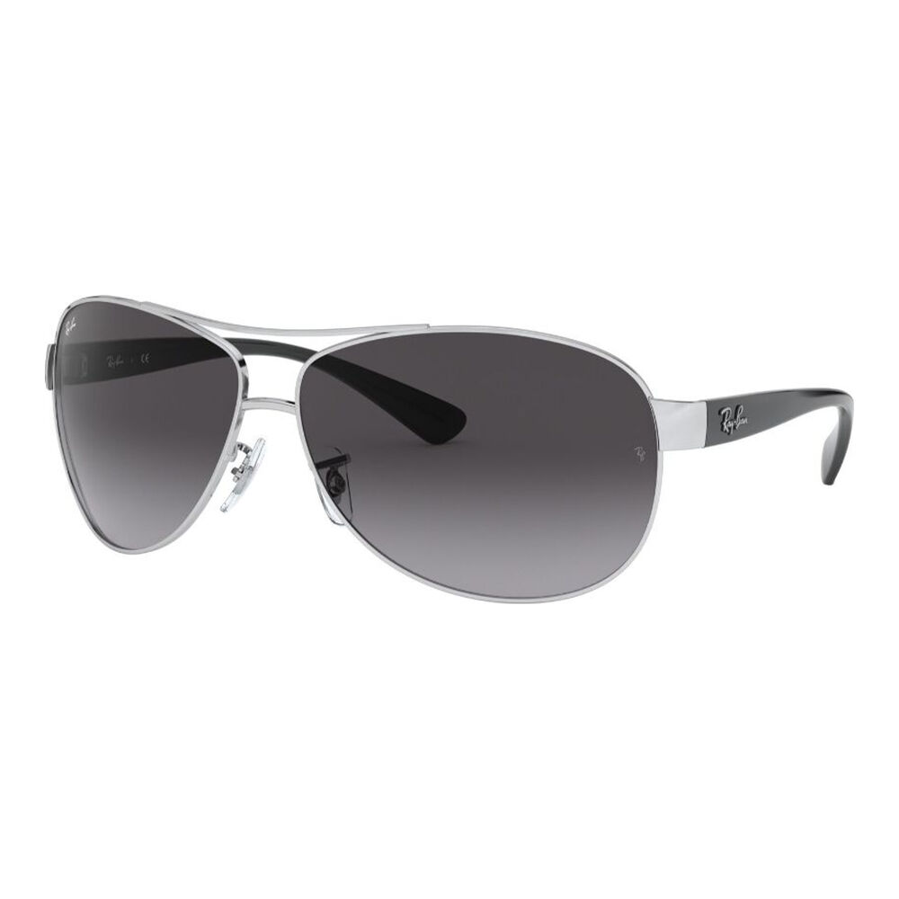 Lentes De Sol Aviator Oversized Silver Grey Ray-ban image number 1.0