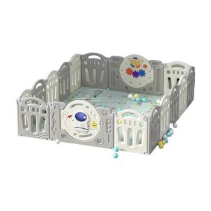 Corral Bebe Armado 160x191cm Con Accesorios Lubabycas