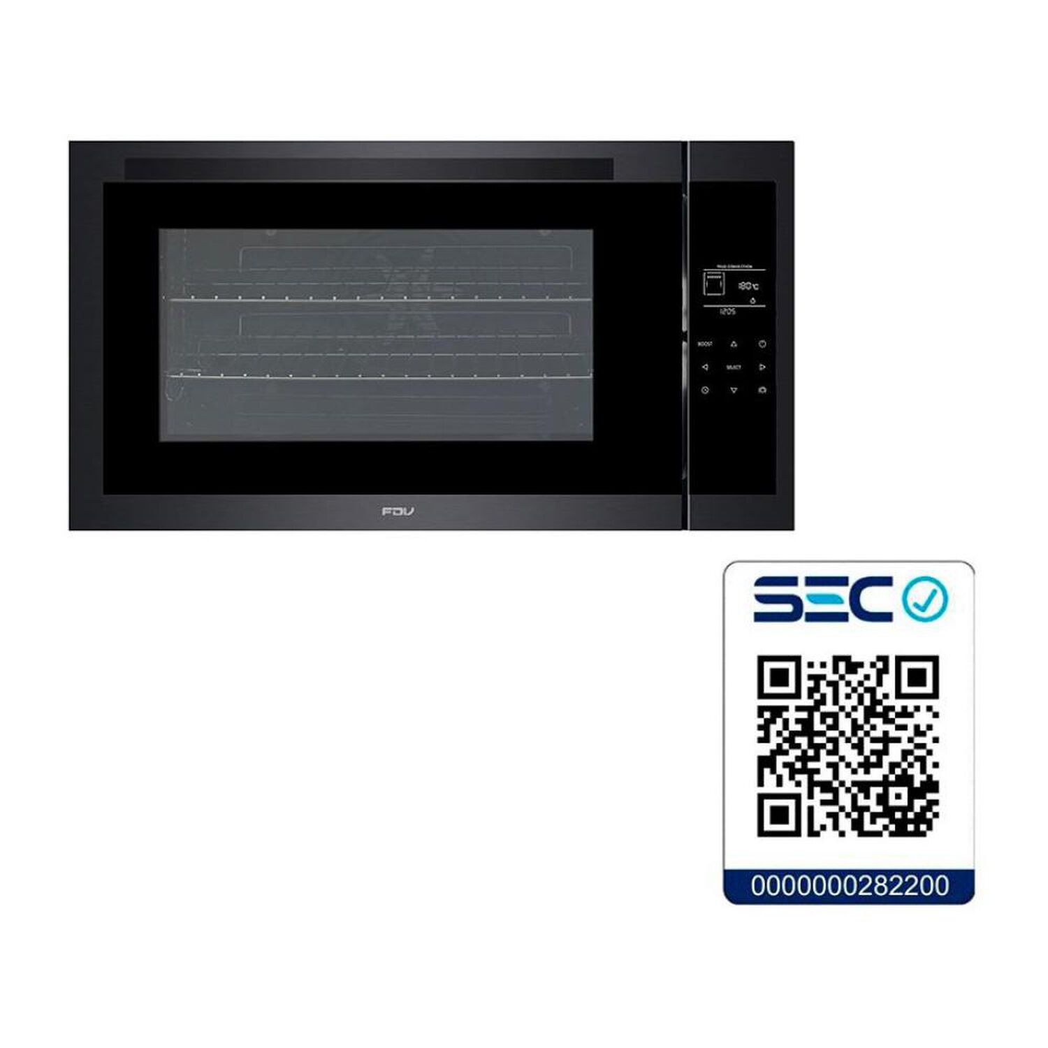 Horno Empotrado Fdv Deluxe Prestige Chef 90 / 100 Litros image number 2.0