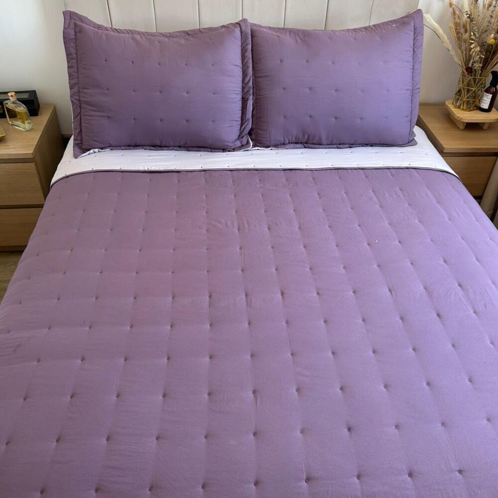 Cubrecama De Algodón Bordado 2 Plazas image number 0.0